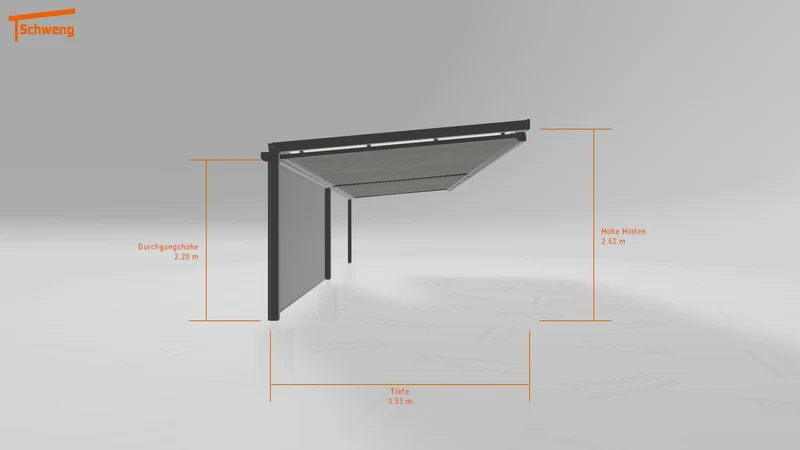 #DE Schweng Terrassenüberdachung S350 (ID v472np)