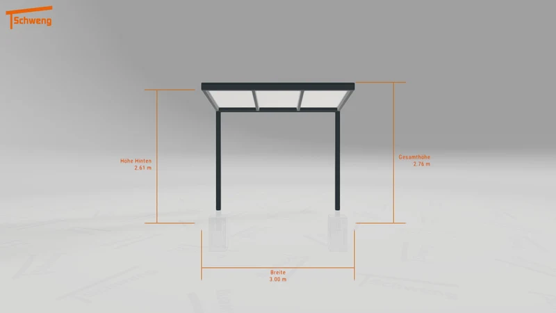 #DE Schweng Terrassenüberdachung S350 (ID 33j74x)