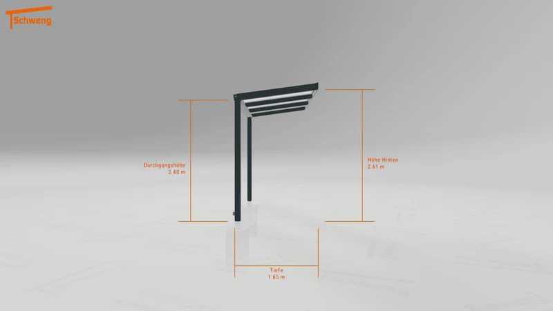 #DE Schweng Terrassenüberdachung S350 (ID 33j74x)