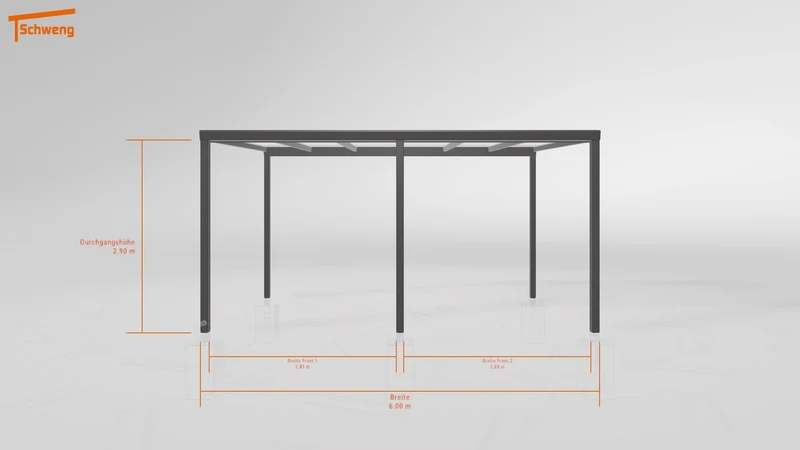 #DE Schweng Pultdachcarport S400 (ID g753j2)