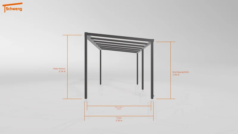 #DE Schweng Pultdachcarport S400 (ID g753j2)
