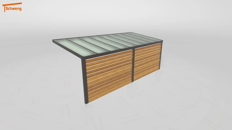 #DE Schweng Pultdachcarport S350 (ID bkpdqr) #MTG