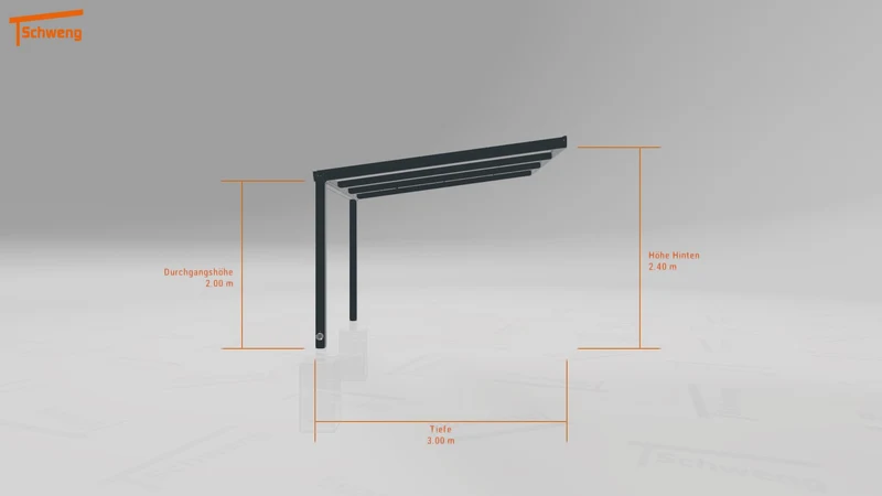 #AT Schweng Terrassenüberdachung S350 (ID x78z9b)
