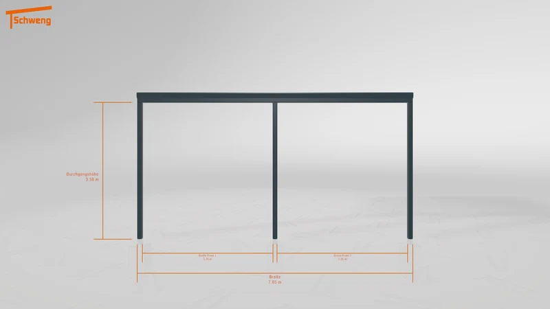 #DE Schweng Terrassenüberdachung S400 (ID k2jd9d)