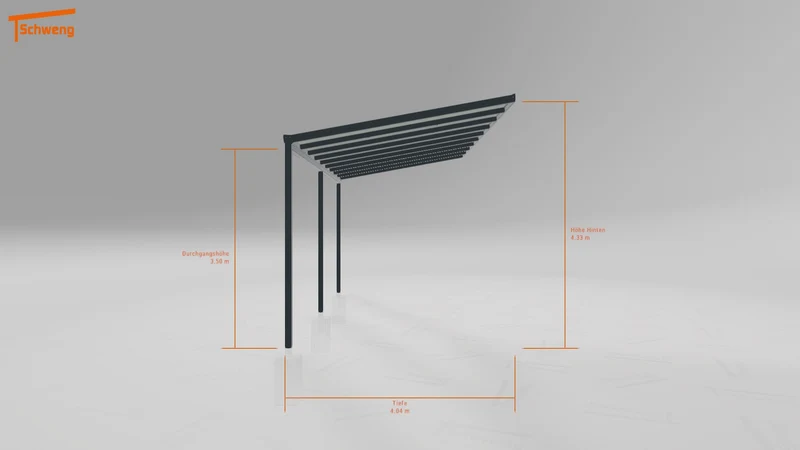 #DE Schweng Terrassenüberdachung S400 (ID k2jd9d)
