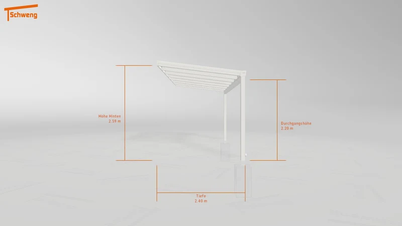 #DE Schweng Terrassenüberdachung S400 (ID bkpr92)