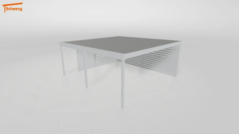 #DE Schweng Flachdachcarport C600 (ID g75v3d) #MTG