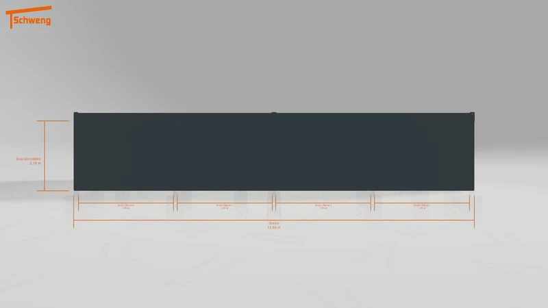 #DE Schweng Flachdachcarport C600+ (ID jj8mgw) #MTG