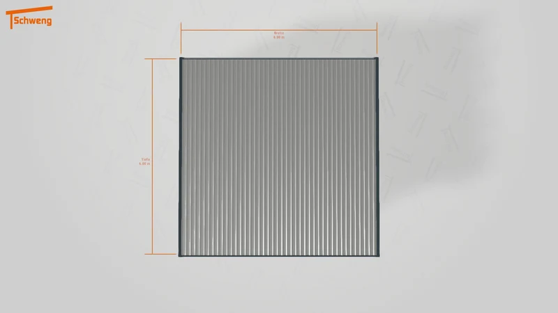 #DE Schweng Flachdachcarport C600+ (ID 85pzjm) #MTG
