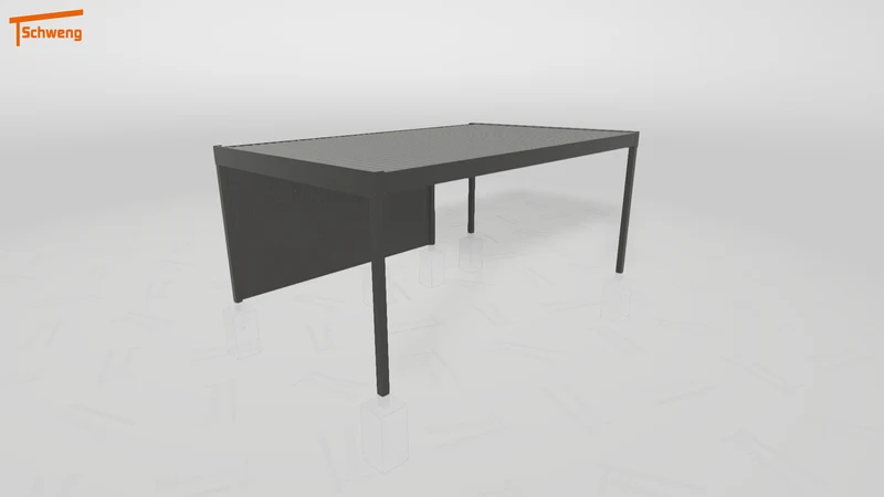 #DE Schweng Flachdachcarport C600+ (ID mj2wr8) #MTG