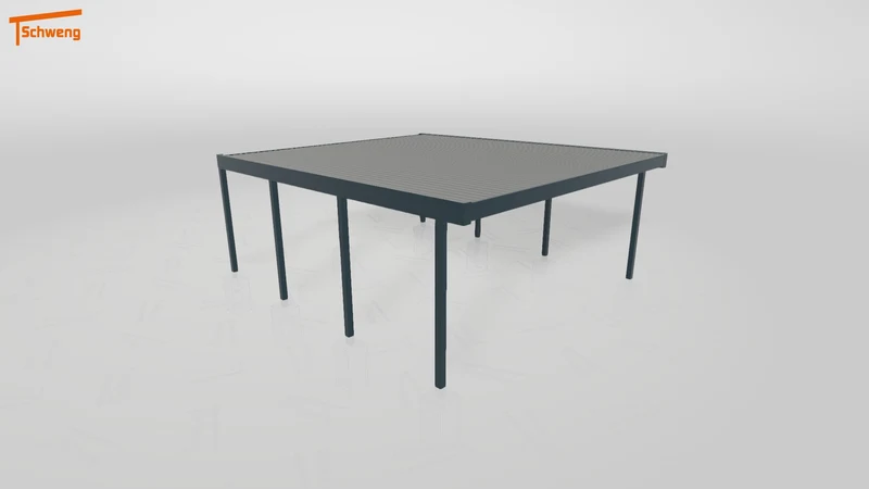#DE Schweng Flachdachcarport C600+ (ID ygjmbb)