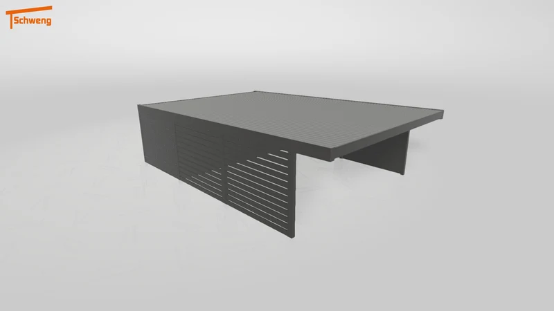 #DE Schweng Flachdachcarport C600+ (ID pbp5w7) #MTG
