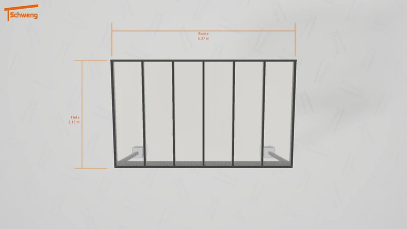 #CH Schweng Pultdachcarport S350 (ID 9wv493) #MTG