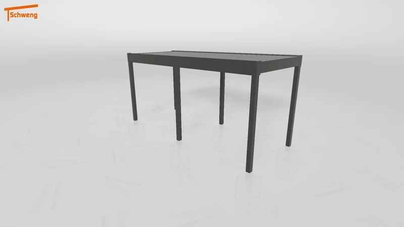#DE Schweng Flachdachcarport C600 (ID g75v2q) #MTG