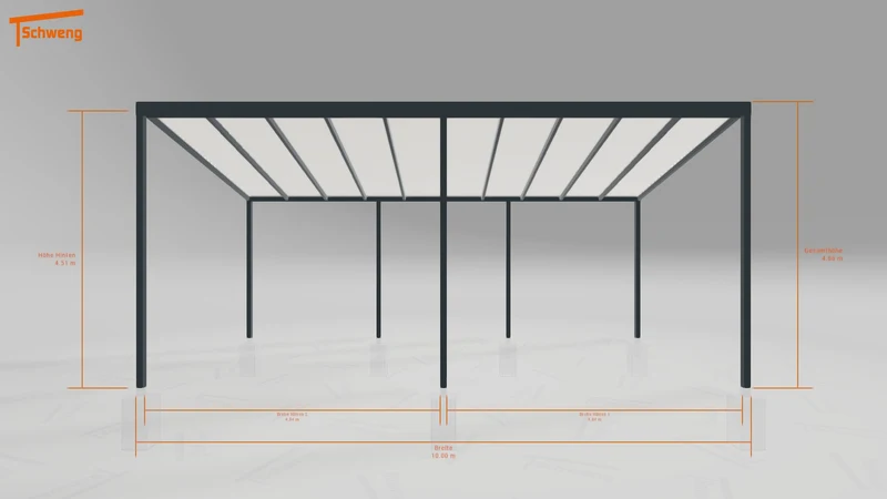 #DE Schweng Pultdachcarport S400 (ID 9wvykv)