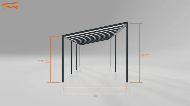 #DE Schweng Pultdachcarport S400 (ID 9wvykv)