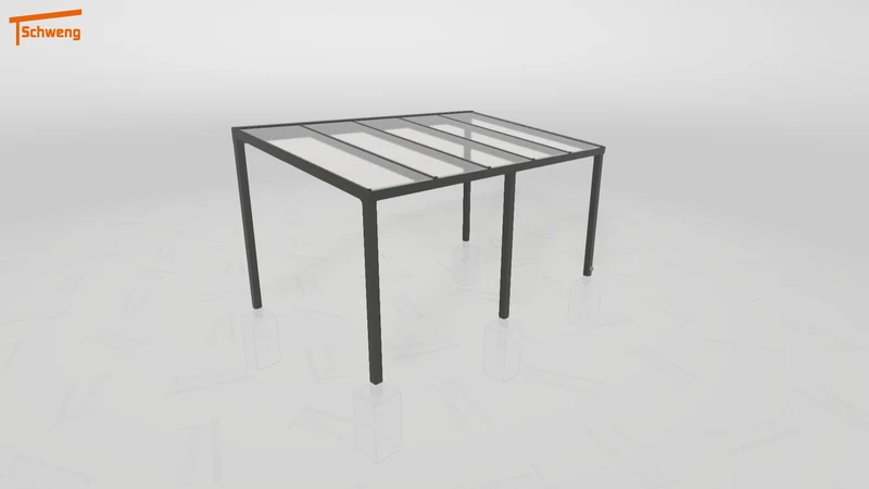 #DE Schweng Pultdachcarport S350 (ID w3x2bw) #MTG