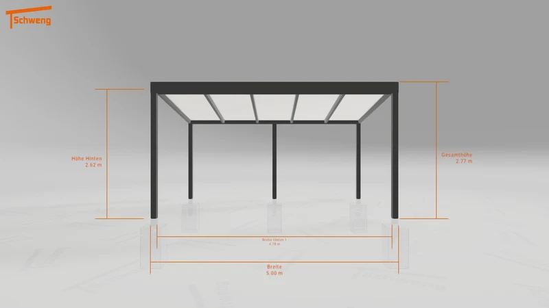 #DE Schweng Pultdachcarport S350 (ID w3x2bw) #MTG