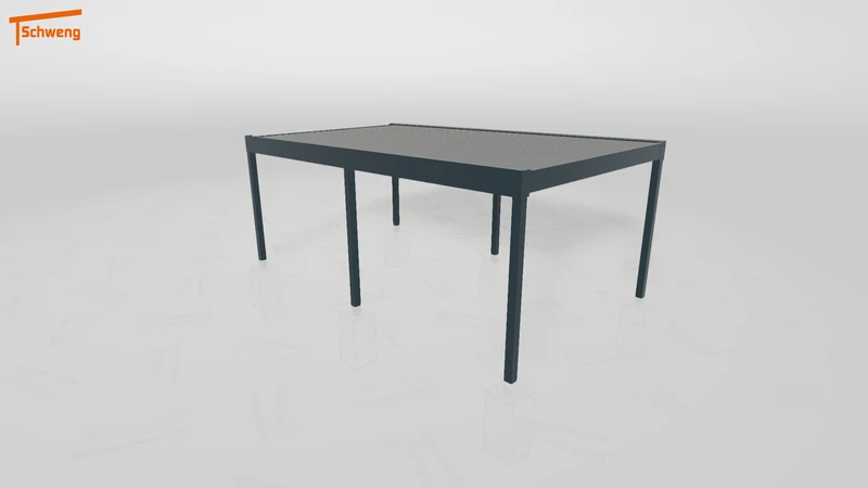 #DE Schweng Flachdachcarport C600 (ID zbw48z)