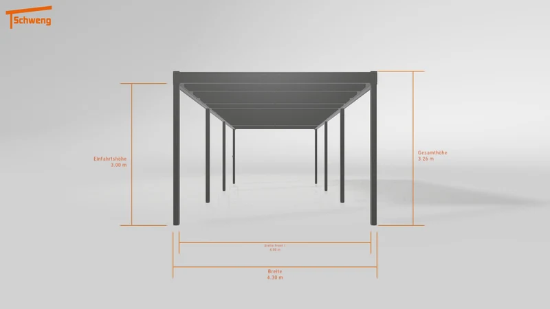 #DE Schweng Flachdachcarport C600 (ID x783v8) #MTG