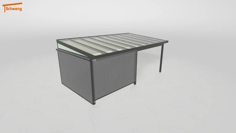 #DE Schweng Terrassenüberdachung S400 (ID ygj2qk)