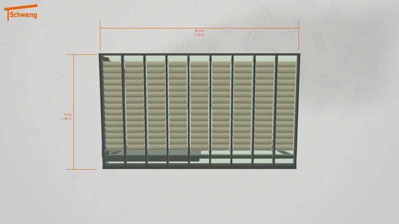 #DE Schweng Terrassenüberdachung S400 (ID ygj2qk)