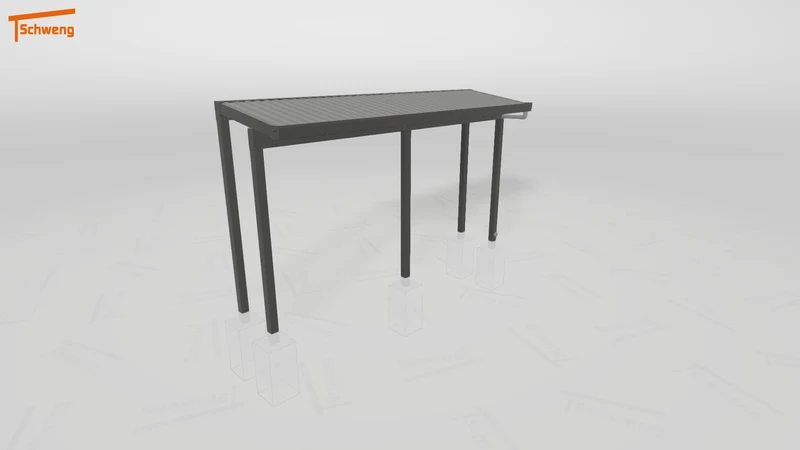 #DE Schweng Pultdachcarport S400 (ID mj2v9v)