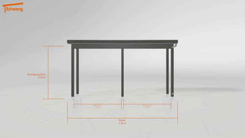 #DE Schweng Pultdachcarport S400 (ID mj2v9v)
