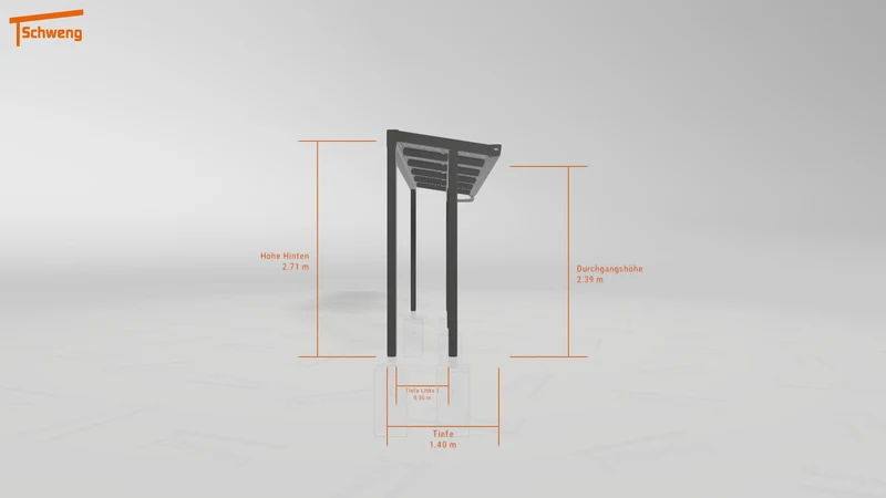 #DE Schweng Pultdachcarport S400 (ID mj2v9v)