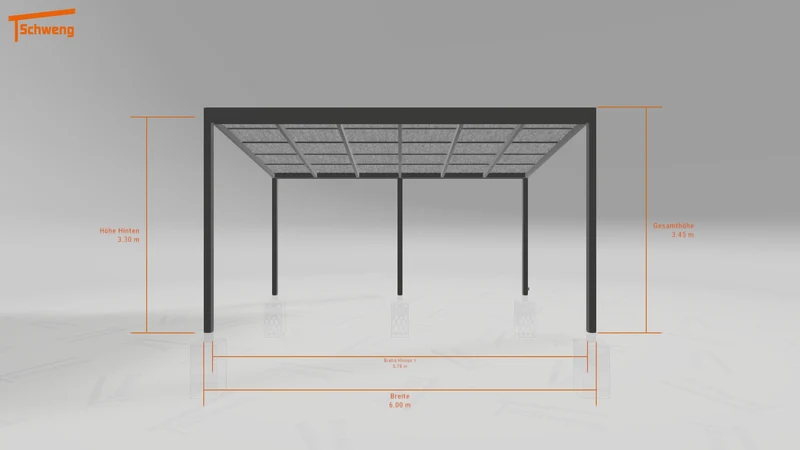 #DE Schweng Pultdachcarport S400 (ID 77b2j7) #MTG