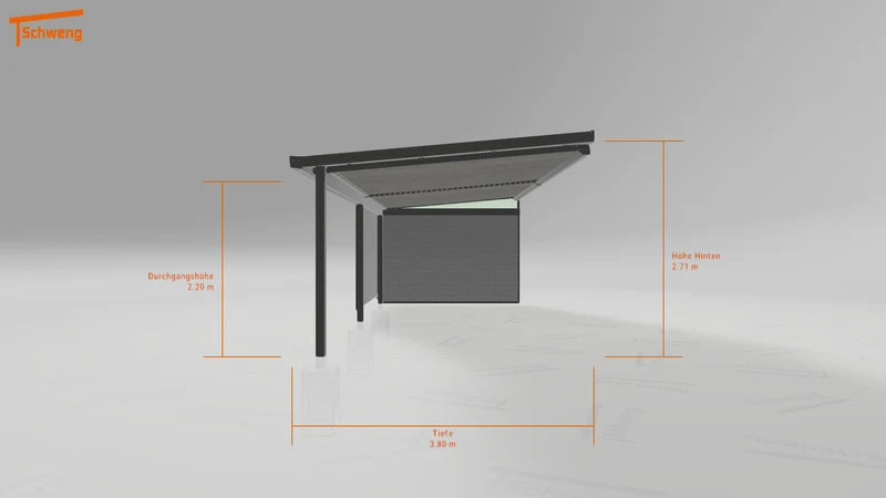 #DE Schweng Terrassenüberdachung S400 (ID qdvnp7)