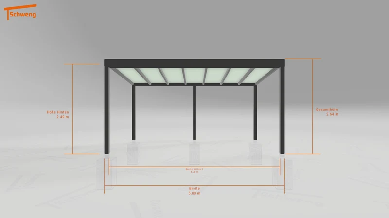 #DE Schweng Terrassenüberdachung S350 (ID dvndpq)