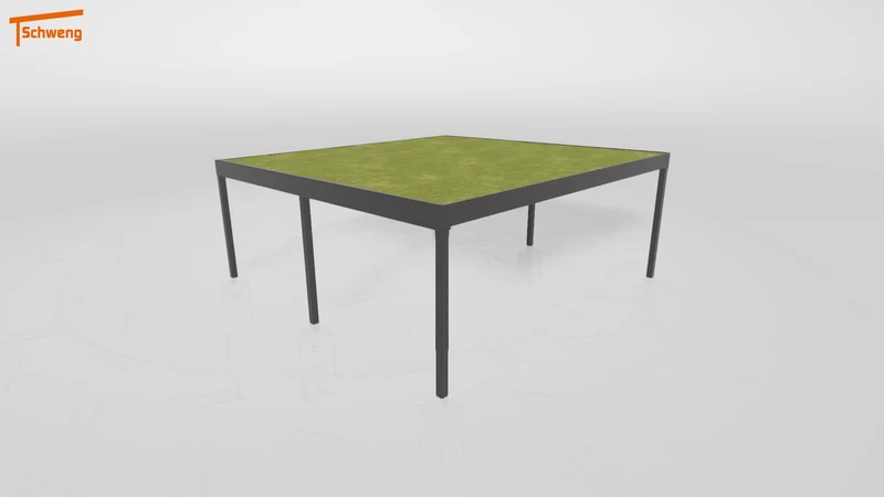 #DE Schweng Flachdachcarport C600+ (ID 5mznvd)