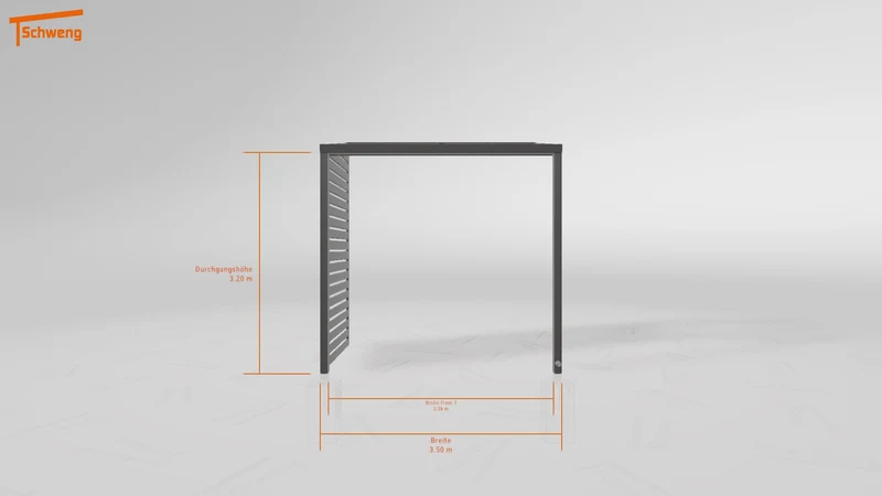 #DE Schweng Terrassenüberdachung S350 (ID ygjzm4)