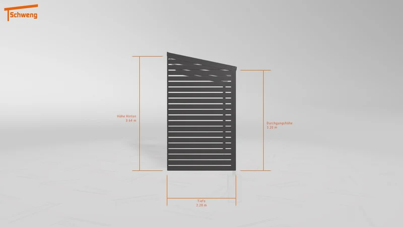 #DE Schweng Terrassenüberdachung S350 (ID ygjzm4)