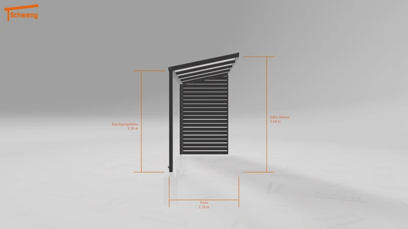 #DE Schweng Terrassenüberdachung S350 (ID ygjzm4)