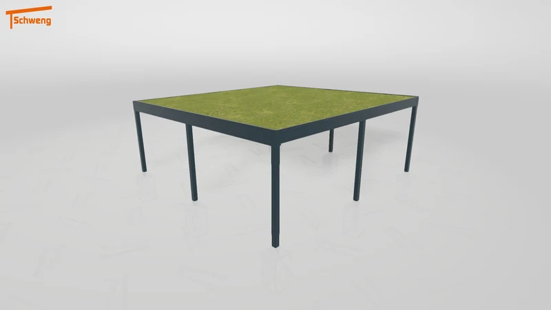#DE Schweng Flachdachcarport C600+ (ID dvnk3q) #MTG