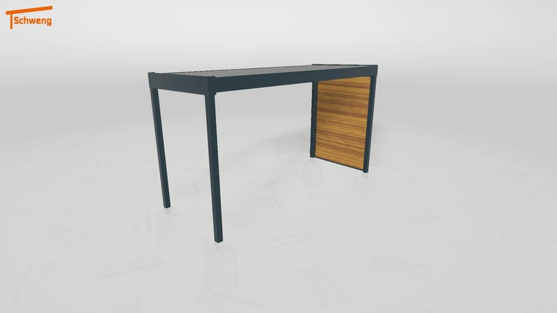 #DE Schweng Flachdachcarport C600 (ID 33j98y) #MTG
