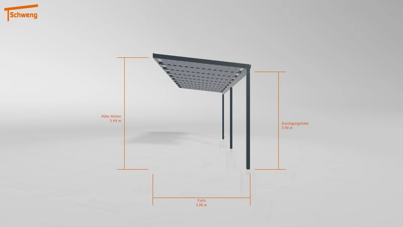 #DE Schweng Terrassenüberdachung S350 (ID 9wv4z3)