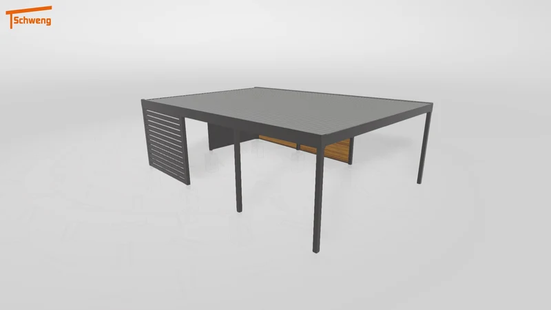 #DE Schweng Flachdachcarport C600+ (ID dvnm47) #MTG