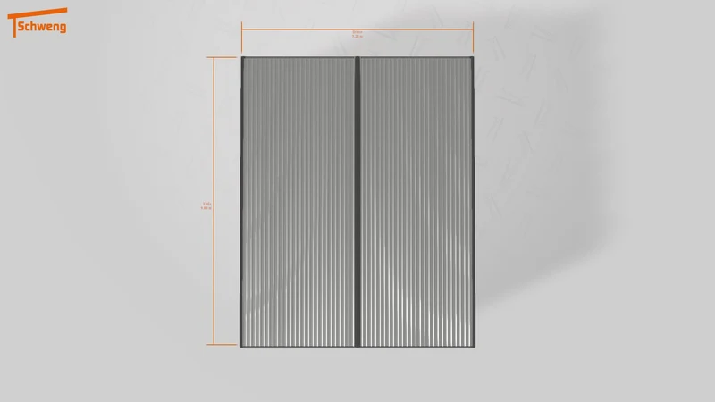 #DE Schweng Flachdachcarport C600+ (ID g75v5q) #MTG