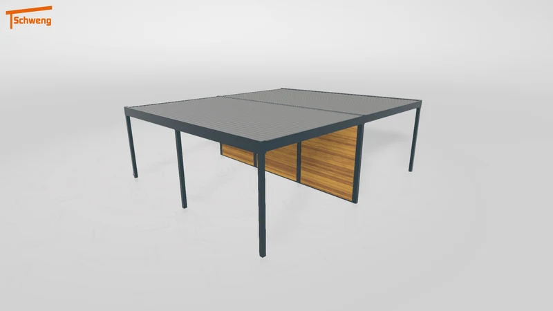 #DE Schweng Flachdachcarport C600 (ID jj8m8n) #MTG