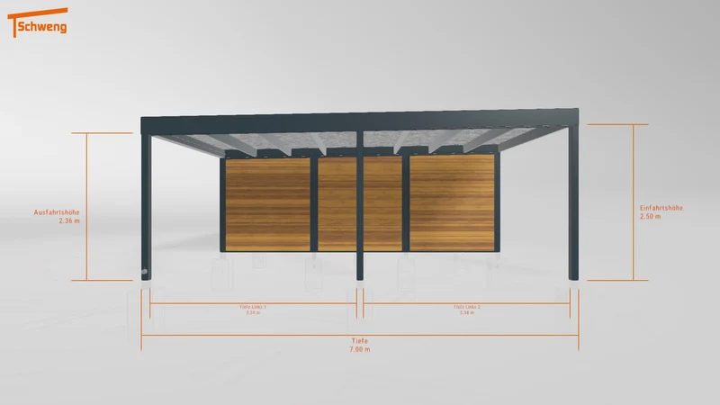 #DE Schweng Flachdachcarport C600 (ID jj8m8n) #MTG