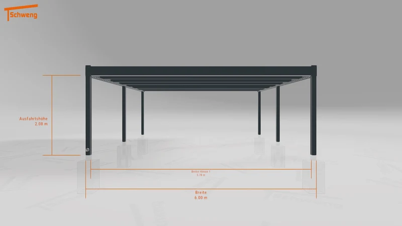#DE Schweng Flachdachcarport C600+ (ID pbpvp8) #MTG