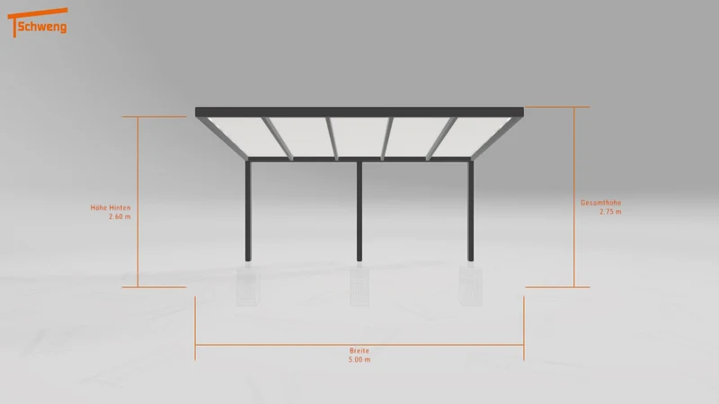 #CH Schweng Pultdachcarport S350 (ID zbw3w9) #MTG