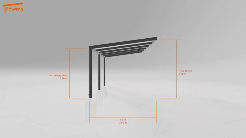 #CH Schweng Pultdachcarport S350 (ID zbw3w9) #MTG