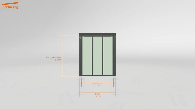 #DE Schweng Terrassenüberdachung S350 (ID 33jypz)
