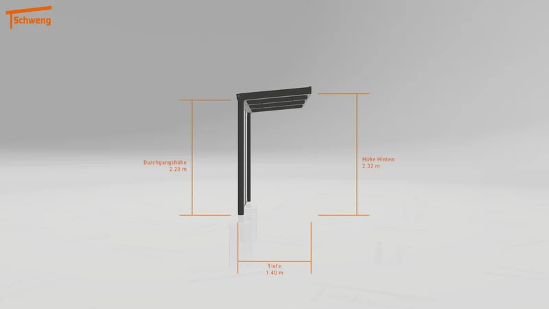 #DE Schweng Terrassenüberdachung S350 (ID 33jypz)