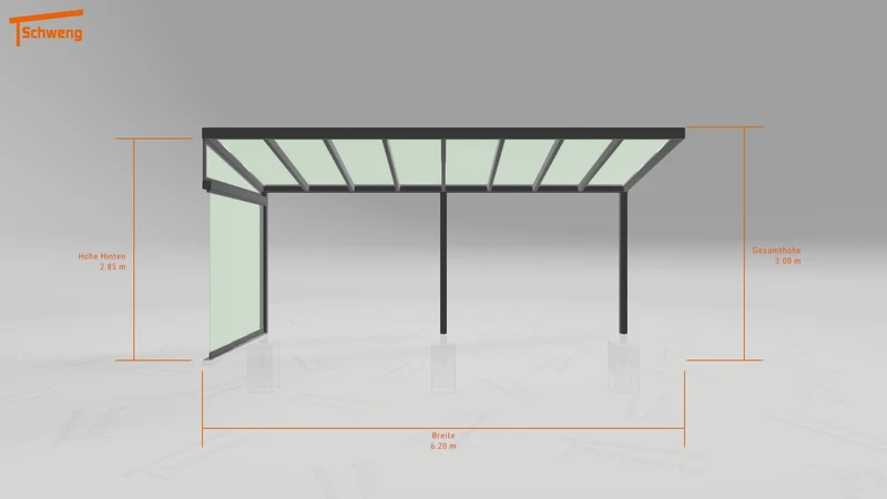 #AT Schweng Terrassenüberdachung S400 (ID 9wv57q)