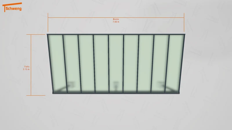 #DE Schweng Terrassenüberdachung S400 (ID w3xp54)